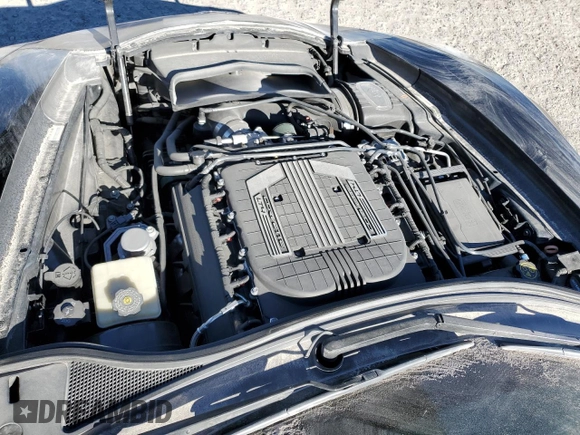 2016 Chevrolet Corvette Z06 1LZ with VIN 1G1YN2D64G5601805, listed as a Copart auction lot 88860495 with 56,787 mi miles and Salvage Title. Bid and sale history available at carsss.com. Image 12.