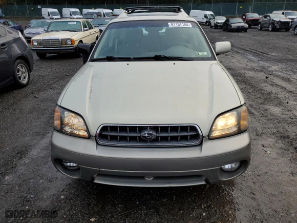 2004 Subaru Legacy Wagon (Natl) Outback Ltd with VIN 4S3BH686247608743, listed as a Copart auction lot 81137184 with 105,253 mi miles and Salvage Title. Bid and sale history available at carsss.com. Image 5.