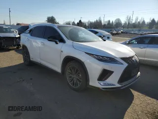 2021 Lexus RX with VIN 2T2YGMDA5MC067970, listed as a Copart auction lot 43150235 with 41,994 mi miles and Salvage Title. Bid and sale history available at carsss.com. Image 4.