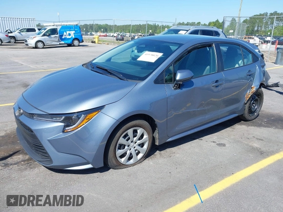 2024 Toyota Corolla LE with VIN 5YFB4MDE7RP112355, listed as a IAAI auction lot 41978820 with 50,918 mi miles and . Bid and sale history available at DreamBid. Image 2.