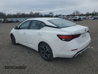 2024 Nissan Sentra SV with VIN 3N1AB8CV3RY227337, listed as a Copart auction lot 52771895 with 9,730 mi miles and Salvage Title. Bid and sale history available at DreamBid. Image 2.