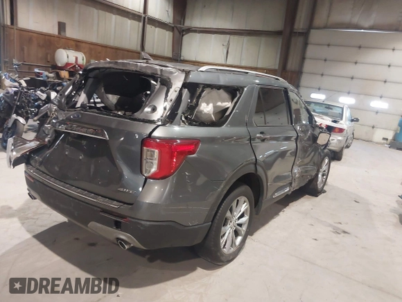 2021 Ford Explorer Limited with VIN 1FMSK8FH5MGB02935, listed as a IAAI auction lot 41076033 with 81,164 mi miles and . Bid and sale history available at DreamBid. Image 4.