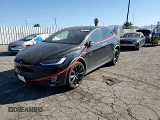 2018 Tesla Model X 75D with VIN 5YJXCAE24JF142506, listed as a Copart auction lot 43536215 with Not Provided miles and Salvage Title. Bid and sale history available at carsss.com. Image 11.