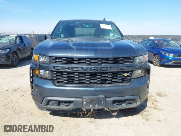 2020 Chevrolet Silverado 1500 Custom with VIN 1GCRWBEK8LZ194773, listed as a IAAI auction lot 41568424 with 127,209 mi miles. Bid and sale history available at carsss.com. Image 12.