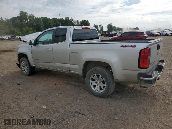 2017 Chevrolet Colorado 4WD LT with VIN 1GCHTCEN4H1208582, listed as a Copart auction lot 61554574 with 50,322 mi miles and Salvage title. Bid and sale history available at DreamBid. Image 2.