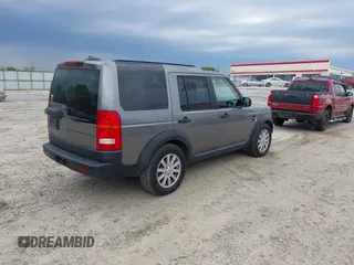 2008 Land Rover LR3 SE with VIN SALAE25458A484128, listed as a IAAI auction lot 42018158 with 198,504 mi miles. Bid and sale history available at carsss.com. Image 4.