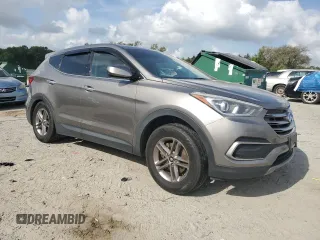 2018 Hyundai Santa Fe 2.4L z VIN 5NMZT3LB7JH080380, wystawiony jako Copart lot #54016805 z przebiegiem 138 494 mil mil oraz Nie do naprawy • Non repairable. Historia ofert i sprzedaży dostępna na DreamBid. Obrazek 4.