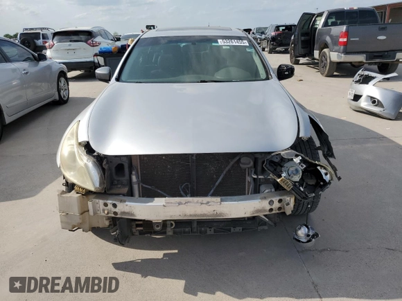 2012 Infiniti G37 Journey with VIN JN1CV6AP0CM932969, listed as a Copart auction lot 53261455 with 168,847 mi miles and Clean Title. Bid and sale history available at DreamBid. Image 5.
