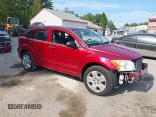 2007 Dodge Caliber SXT with VIN 1B3HB48B27D551965, listed as a IAAI auction lot 40366982 with 149,745 mi miles and . Bid and sale history available at DreamBid. Image 1.