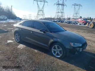 2015 Audi A3 2.0T Premium with VIN WAUBFGFF4F1122310, listed as a IAAI auction lot 41418423 with 78,001 mi miles. Bid and sale history available at carsss.com. Image 1.