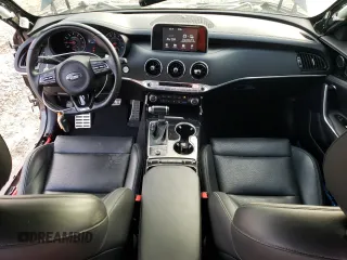 2020 Kia Stinger GT-Line with VIN KNAE15LA7L6076947, listed as a Copart auction lot 78485194 with 34,053 mi miles and Salvage Title. Bid and sale history available at DreamBid. Image 8.