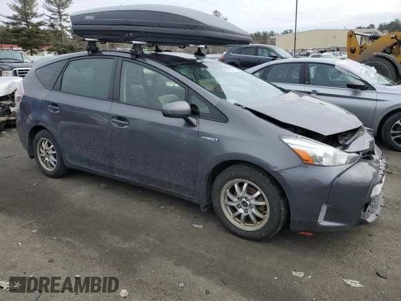 2015 Toyota Prius Two with VIN JTDZN3EU0FJ033668, listed as a Copart auction lot 47762475 with 349,425 mi miles and Salvage Title. Bid and sale history available at DreamBid. Image 4.