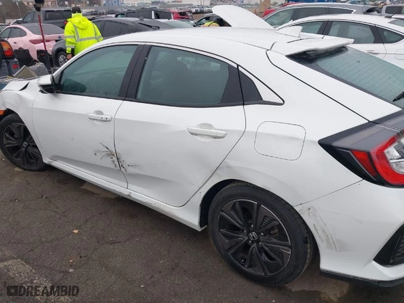 2017 Honda Civic Hatchback EX with VIN SHHFK7H54HU401656, listed as a IAAI auction lot 41924372 with 73,556 mi miles. Bid and sale history available at carsss.com. Image 17.