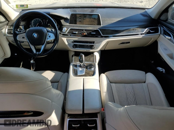 2017 BMW 7 Series 740i xDrive with VIN WBA7E4C59HGU99914, listed as a Copart auction lot 45283743 with 108,388 mi miles. Bid and sale history available at carsss.com. Image 8.