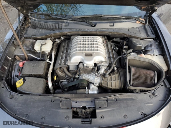 2022 Dodge Charger SRT Hellcat Widebody with VIN 2C3CDXL97NH155124, listed as a Copart auction lot 82694254 with 27,678 mi miles and Salvage Title. Bid and sale history available at carsss.com. Image 13.