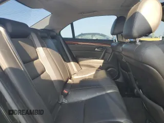 2009 Acura RL Tech Pkg with VIN JH4KB266X9C001760, listed as a Copart auction lot 52303615 with 232,253 mi miles and Salvage Title. Bid and sale history available at carsss.com. Image 10.