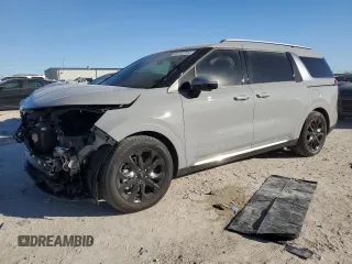 2024 Kia Carnival SX with VIN KNDNE5H30R6387209, listed as a Copart auction lot 86742254 with 12,745 mi miles and Salvage Title. Bid and sale history available at carsss.com. Image 1.