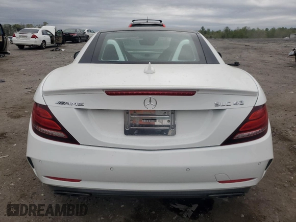 2017 Mercedes-Benz SLC 43 AMG z VIN WDDPK6GA1HF130801, wystawiony jako Copart lot #53810805 z przebiegiem 39 428 mil mil oraz Szkoda całkowita • Salvage title. Historia ofert i sprzedaży dostępna na DreamBid. Obrazek 6.