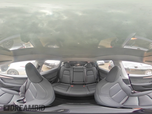 2024 Tesla Model Y с VIN 7SAYGDED1RF177417, выставлен на аукционе Copart как лот 54241755 с пробегом 7 716 миль миль и Списание • Salvage title. История ставок и продаж доступна на DreamBid. Изображение 14.
