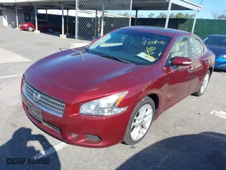 2010 Nissan Maxima 3.5 SV with VIN 1N4AA5AP4AC829475, listed as a IAAI auction lot 42001476 with 71,125 mi miles. Bid and sale history available at carsss.com. Image 2.