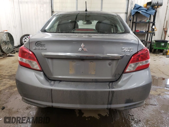 2018 Mitsubishi Mirage G4 SE with VIN ML32F4FJ0JHF06225, listed as a Copart auction lot 81490264 with 63,134 mi miles and Salvage Title. Bid and sale history available at carsss.com. Image 6.