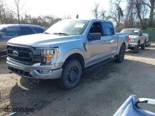 2023 Ford F-150 XL with VIN 1FTEW1EP6PFC17771, listed as a IAAI auction lot 41685177 with 24,021 mi miles. Bid and sale history available at carsss.com. Image 2.