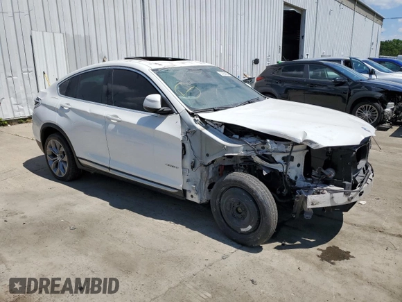 2018 BMW X4 xDrive28i with VIN 5UXXW3C50J0Y66156, listed as a Copart auction lot 57264234 with 0 mi miles and Clean Title. Bid and sale history available at carsss.com. Image 4.
