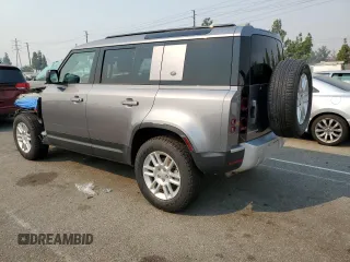 2020 Land Rover Defender S with VIN SALEJEEX5L2015665, listed as a Copart auction lot 70251754 with 27,381 mi miles and Salvage title. Bid and sale history available at DreamBid. Image 2.