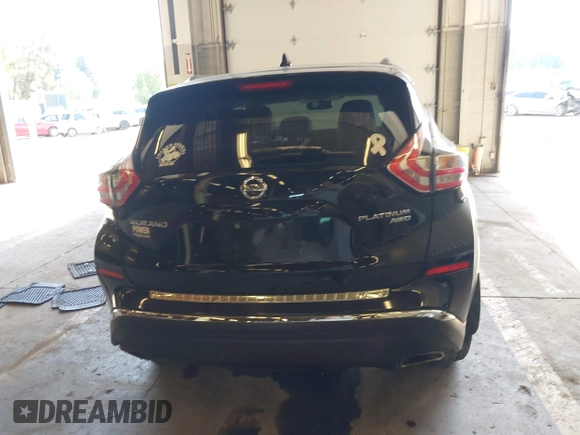 2017 Nissan Murano SL с VIN 5N1AZ2MHXHN187134, выставлен на аукционе IAAI как лот 42161412 с пробегом 58 834 миль миль и . История ставок и продаж доступна на DreamBid. Изображение 16.