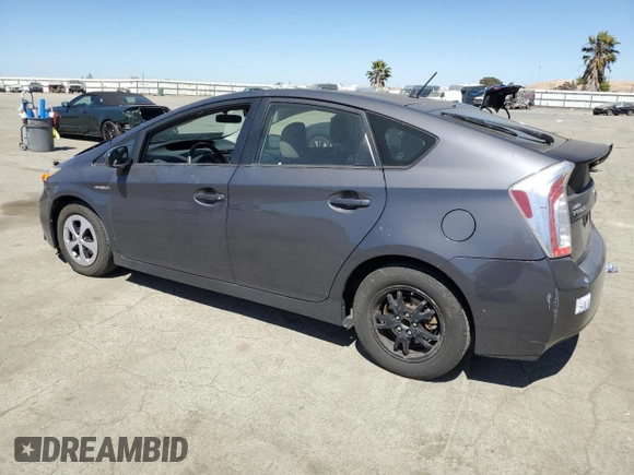 2014 Toyota Prius Four with VIN JTDKN3DUXE1766733, listed as a Copart auction lot 61603165 with 113,390 mi miles and Salvage title. Bid and sale history available at DreamBid. Image 2.