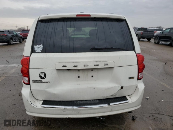 2013 Dodge Grand Caravan Crew with VIN 2C4RDGDG5DR740098, listed as a Copart auction lot 84491644 with 146,400 mi miles and Salvage Title. Bid and sale history available at DreamBid. Image 6.