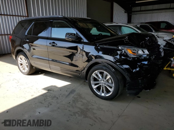 2018 Ford Explorer XLT with VIN 1FM5K8D88JGA56464, listed as a Copart auction lot 61979675 with 63,465 mi miles and Salvage title. Bid and sale history available at DreamBid. Image 4.