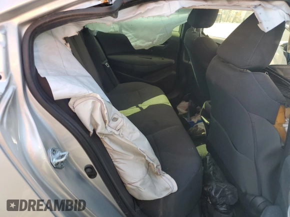 2021 Toyota Corolla LE with VIN JTDEPMAE6MJ130691, listed as a Copart auction lot 54609225 with Not Provided miles and Salvage Title. Bid and sale history available at DreamBid. Image 10.