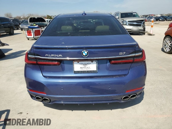 2020 BMW 7 Series z VIN WBA7U2C18LCD14534, wystawiony jako Copart lot #44378393 z przebiegiem 35 039 mil mil oraz . Historia ofert i sprzedaży dostępna na DreamBid. Obrazek 6.
