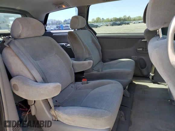 2010 Toyota Sienna CE with VIN 5TDKK4CC9AS340097, listed as a Copart auction lot 53551975 with 172,825 mi miles and Salvage Title. Bid and sale history available at DreamBid. Image 11.