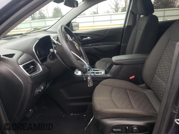 2019 Chevrolet Equinox LT with VIN 3GNAXUEV1KL253594, listed as a Copart auction lot 43508995 with 107,330 mi miles and Salvage Title. Bid and sale history available at carsss.com. Image 7.