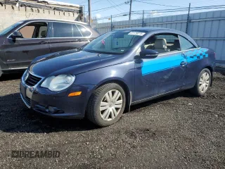 2009 Volkswagen Eos Komfort with VIN WVWBA71F99V018983, listed as a Copart auction lot 51179275 with 109,902 mi miles and Clean Title. Bid and sale history available at DreamBid. Image 1.