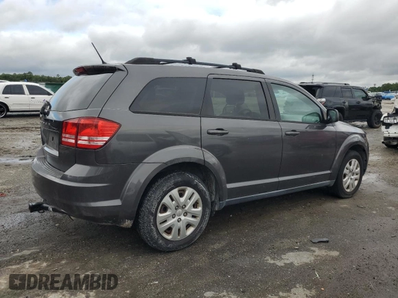 2016 Dodge Journey SE with VIN 3C4PDCAB1GT110587, listed as a Copart auction lot 56073675 with 186,044 mi miles and Clean Title. Bid and sale history available at DreamBid. Image 3.