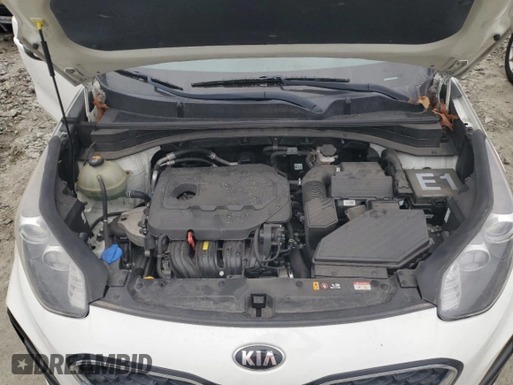 2020 Kia Sportage LX with VIN KNDPM3AC0L7824136, listed as a Copart auction lot 46140475 with 29,750 mi miles and Salvage Title. Bid and sale history available at carsss.com. Image 14.