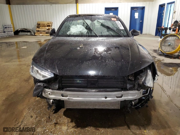 2021 Audi A4 Sedan S line Premium with VIN WAUDAAF42MA014235, listed as a Copart auction lot 74423014 with 50,281 mi miles and Salvage Title. Bid and sale history available at carsss.com. Image 5.