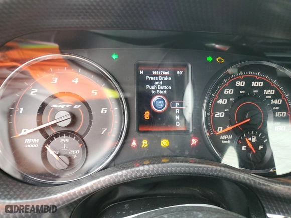 2012 Dodge Charger SRT8 with VIN 2C3CDXEJ6CH114987, listed as a Copart auction lot 87500795 with 165,176 mi miles and Salvage Title. Bid and sale history available at carsss.com. Image 9.