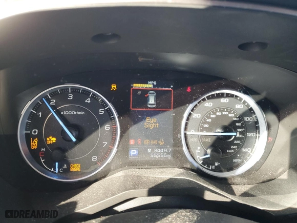 2021 Subaru Ascent Limited with VIN 4S4WMAPD0M3437946, listed as a Copart auction lot 46393815 with 55,556 mi miles and Salvage Title. Bid and sale history available at carsss.com. Image 9.