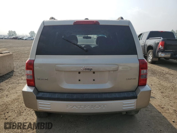 2010 Jeep Patriot Limited with VIN 1J4NF4GB8AD645342, listed as a Copart auction lot 64544734 with 244,116 mi miles and Salvage Title. Bid and sale history available at DreamBid. Image 6.