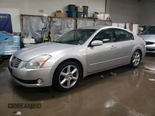 2004 Nissan Maxima SE with VIN 1N4BA41E54C841863, listed as a Copart auction lot 45790995 with 100,404 mi miles and Salvage Title. Bid and sale history available at carsss.com. Image 1.