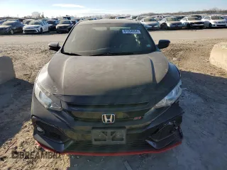2018 Honda Civic Si Coupe with VIN 2HGFC3A58JH750144, listed as a Copart auction lot 81594994 with 84,340 mi miles and Salvage Title. Bid and sale history available at carsss.com. Image 5.