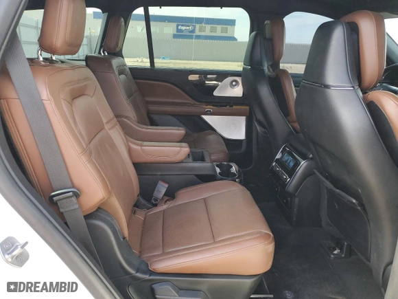 2023 Lincoln Aviator Reserve with VIN 5LM5J7XC2PGL23925, listed as a Copart auction lot 49435725 with 14,076 mi miles and Salvage Title. Bid and sale history available at carsss.com. Image 11.
