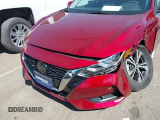 2021 Nissan Sentra SV with VIN 3N1AB8CV6MY321009, listed as a IAAI auction lot 41903131 with 18,768 mi miles and . Bid and sale history available at DreamBid. Image 18.