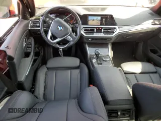 2020 BMW 3 Series 330i with VIN 3MW5R1J03L8B22097, listed as a Copart auction lot 54846115 with 109,637 mi miles and Salvage title. Bid and sale history available at DreamBid. Image 8.