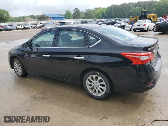 2019 Nissan Sentra SV with VIN 3N1AB7AP7KL627077, listed as a Copart auction lot 53844145 with 103,295 mi miles and Salvage Title. Bid and sale history available at DreamBid. Image 2.