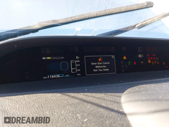2022 Toyota Prius LE with VIN JTDKAMFP3N3209448, listed as a IAAI auction lot 40533784 with 116,436 mi miles and . Bid and sale history available at DreamBid. Image 7.